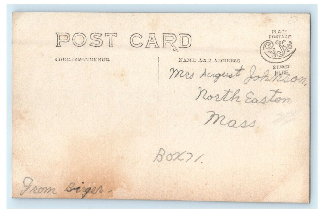 c1910's Pres. Taft's Summer Residence Beverly Massachusetts RPPC Photo Postcard
