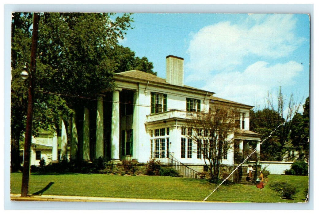 1957 University Club, University of Alabama, Tuscaloosa Alabama AL Postcard