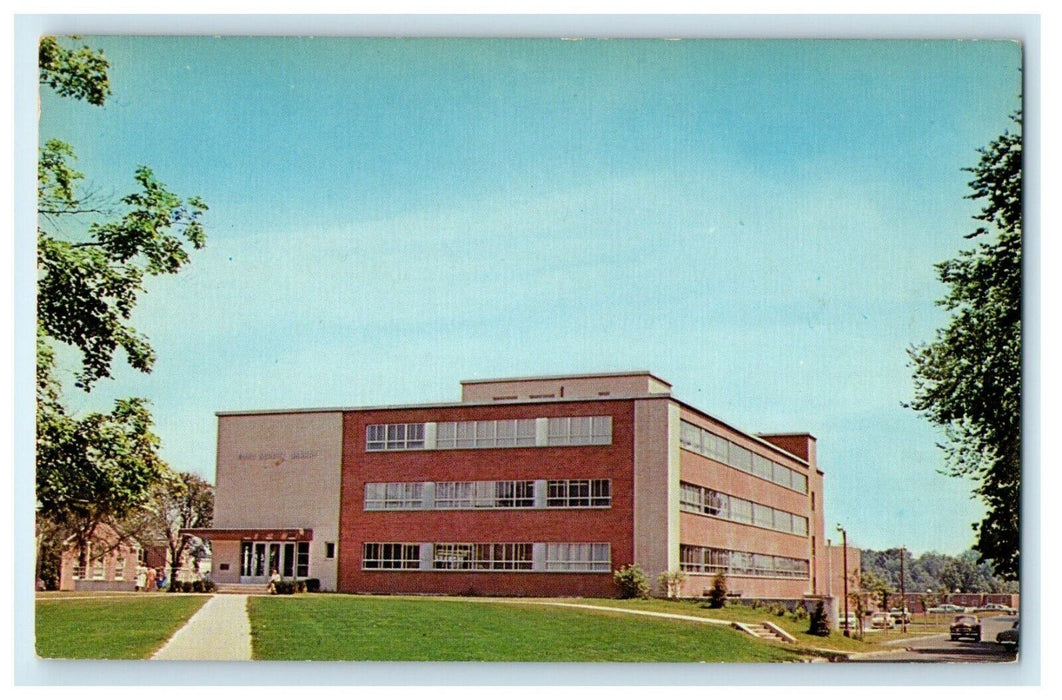 Elihu Burritt Library State College Central Connecticut New Britain Postcard