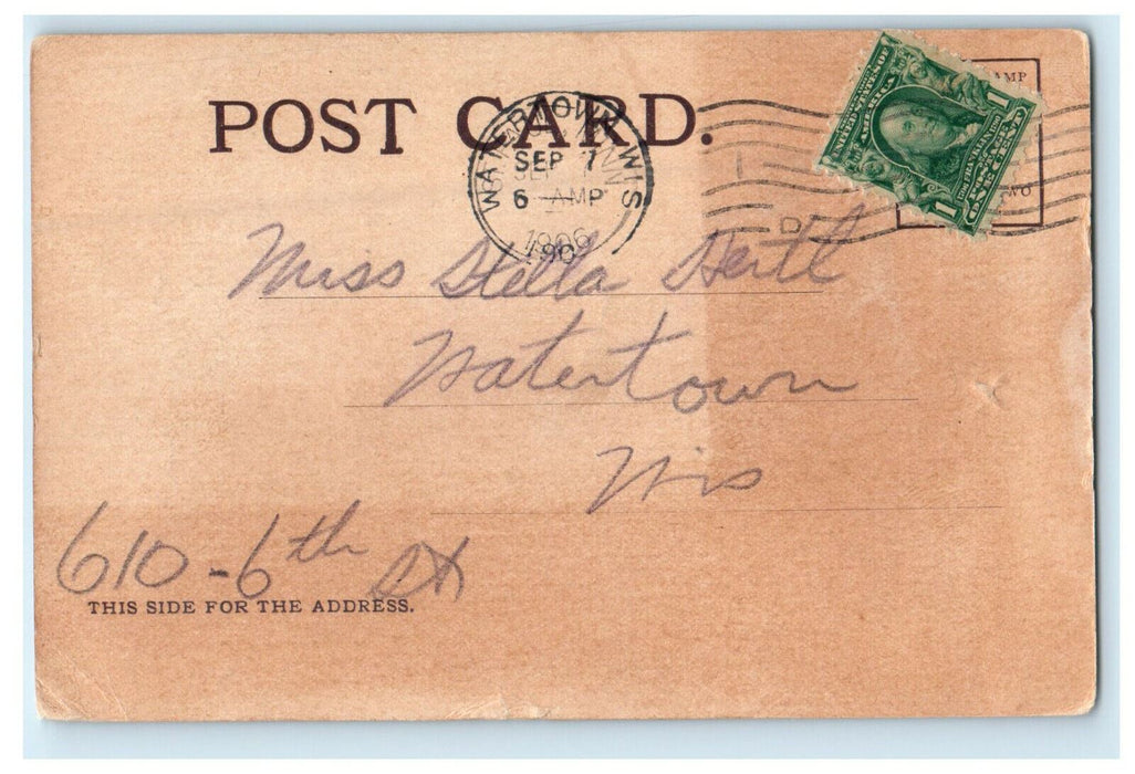 1906 Lumber Exchange Minneapolis Minnesota MN Posted Antique Postcard