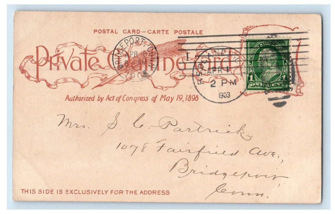 1903 Smiley's Residence at Smiley Heights, Redlands California CA PMC Postcard