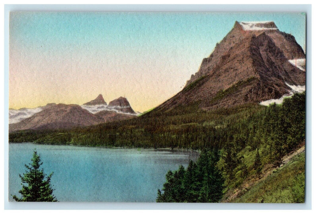 Going To The Sun Mountain St. Mary Lake Glacier National Park MT Postcard