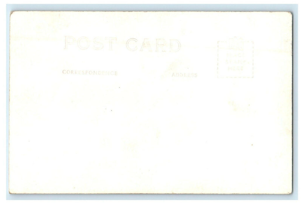 c1940's Congregational Church Oakham Massachusetts MA RPPC Photo Postcard
