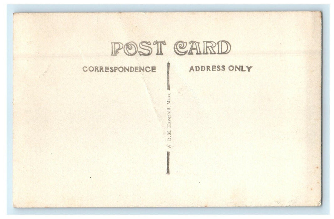 c1910 John M. Greene Hall Smith College Northampton MA RPPC Photo Postcard