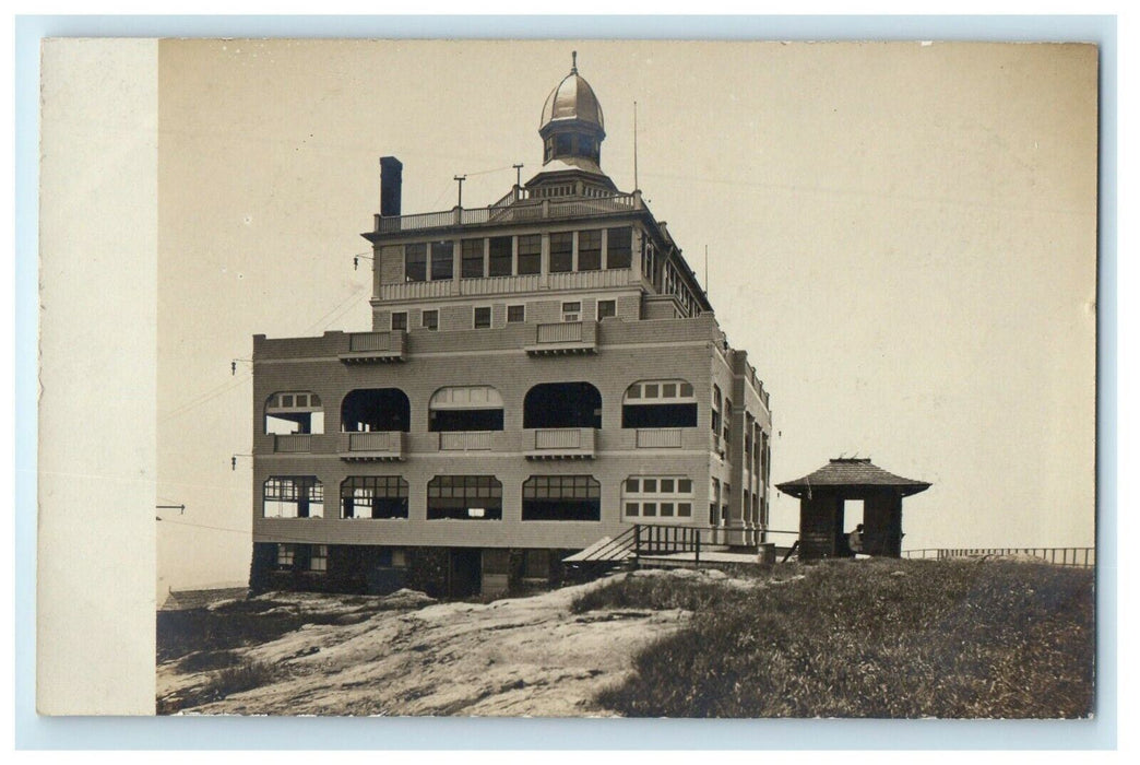 c1905 Holyoke Massachusetts MA, Summit House RPPC Photo Antique Postcard
