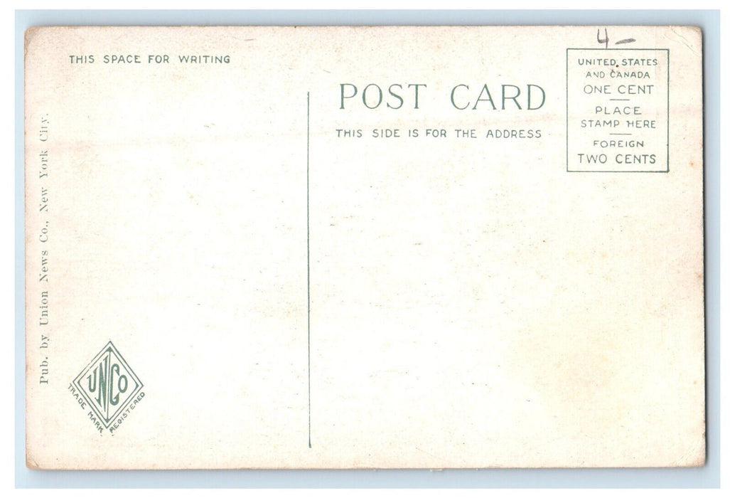 c1910's New Public Library Harrisburg Pennsylvania PA Unposted Antique Postcard