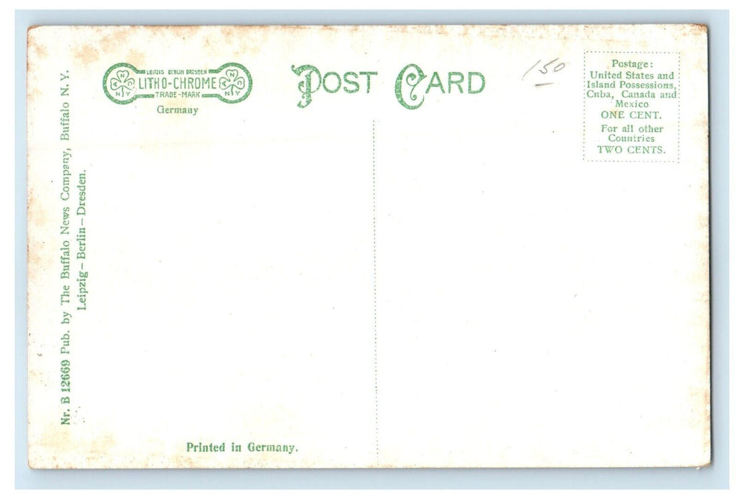 Erie PA, Public Library Equipped Libraries In Western Pennsylvania Postcard