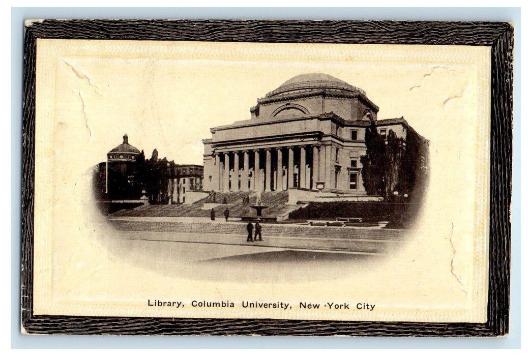 c1910's Library Columbia University New York City NY Unposted Antique Postcard