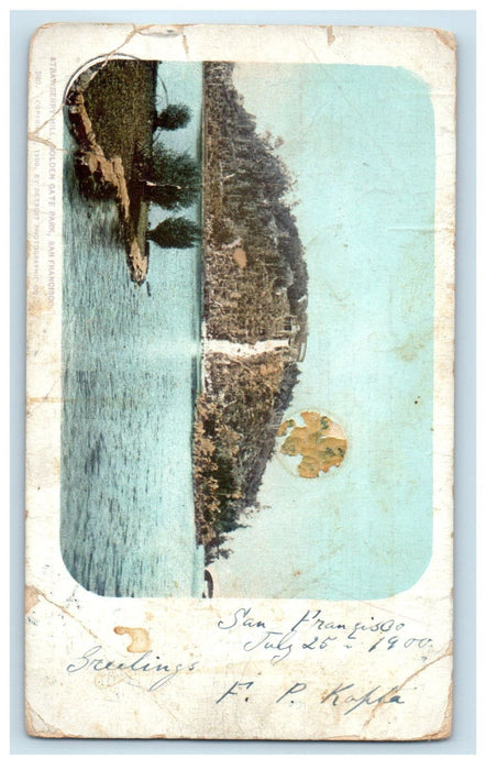 1900 Strawberry Hill, Golden Gate Park San Francisco California CA PMC Postcard
