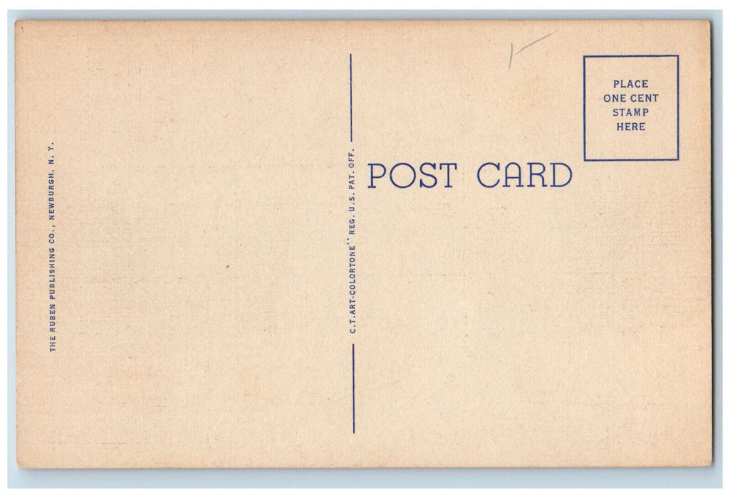 c1940's Brescia Hall, College of New Rochelle, New Rochelle New York NY Postcard