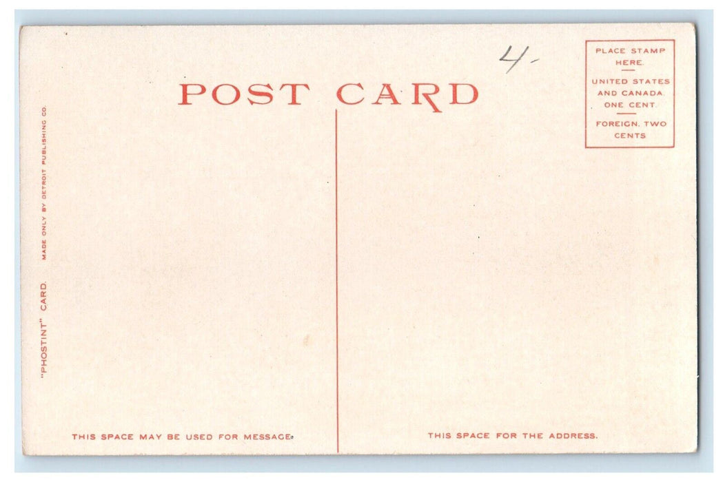 c1910 Balanced Rock Steamboat Rock Casino Garden of Gods Colorado CO Postcard