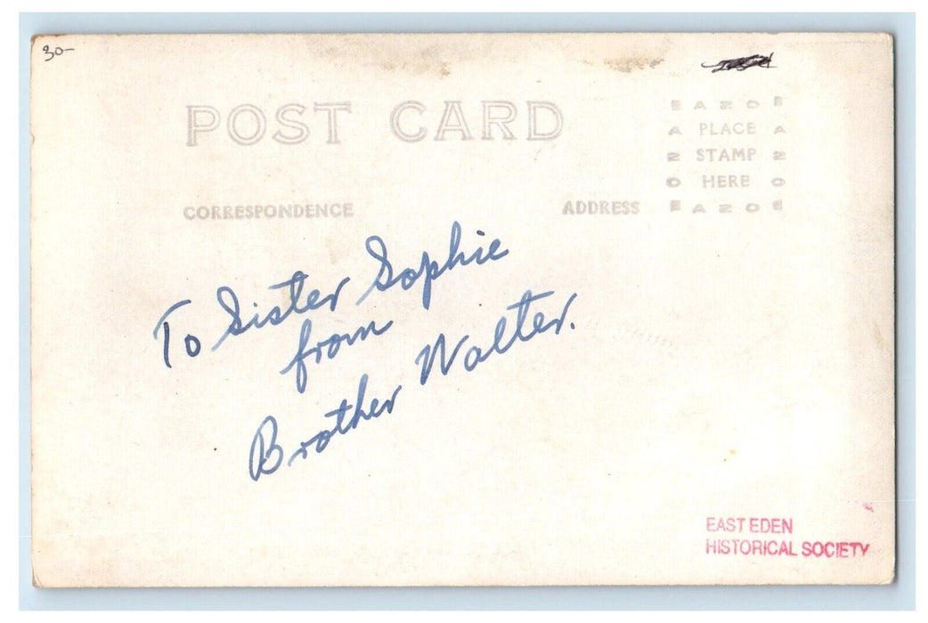 Athol Springs NY, St. Francis College Building Campus RPPC Photo Postcard