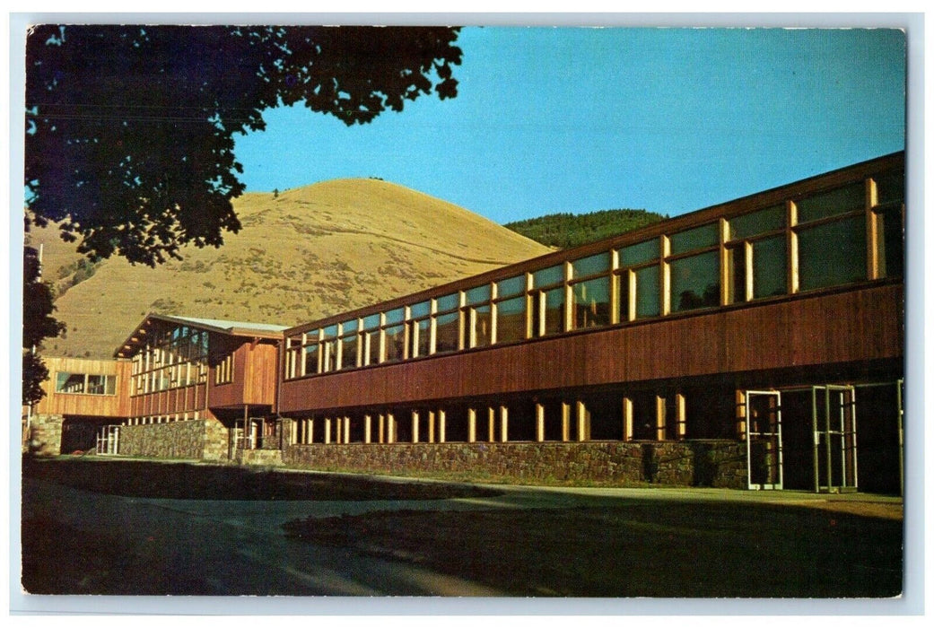 The Lodge Student Union Building Montana State University Missoula MT Postcard
