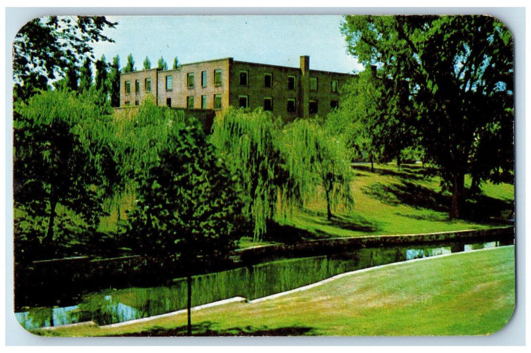 c1950's Watchtower Bible School of Gilead South Lansing New York NY Postcard