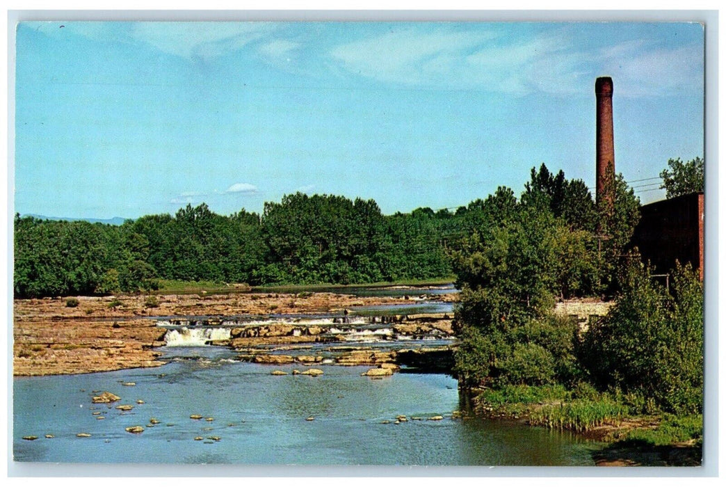 c1950's View Of Winooski The Mill City Winooski Vermont VT Vintage Postcard