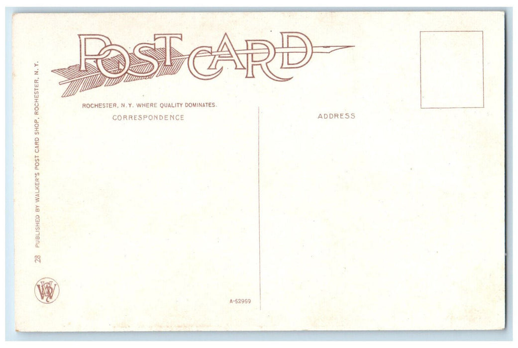 c1920's Memorial Art Gallery University of Rochester, Rochester NY Postcard
