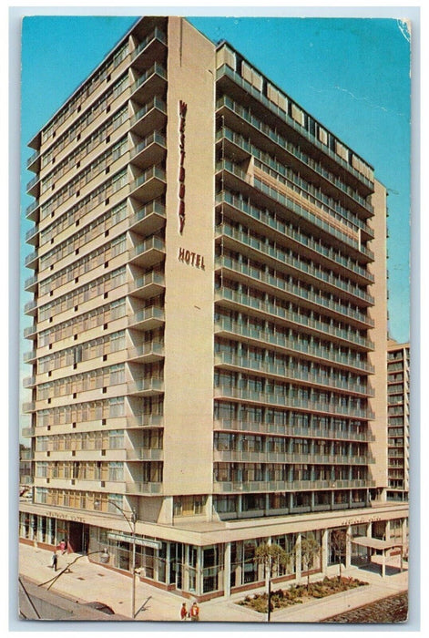 1962 Westbury Hotel Building Toronto Port Colborne Ontario Canada Postcard