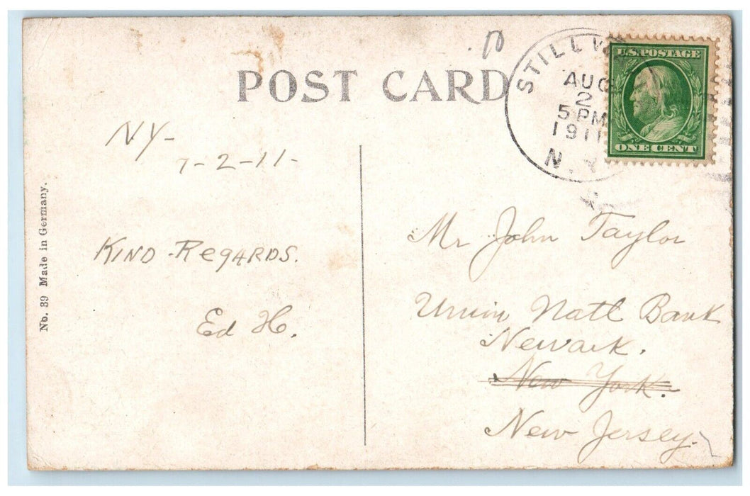 1911 Great Ravine Battle Saratoga Battlefield Schuylerville New York NY Postcard