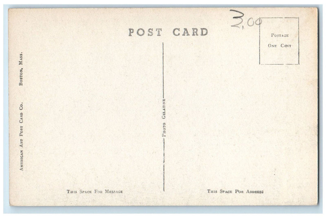 c1940's Boat Scene, Wharf Scene, Rockland Harbor, Rockland Maine ME Postcard