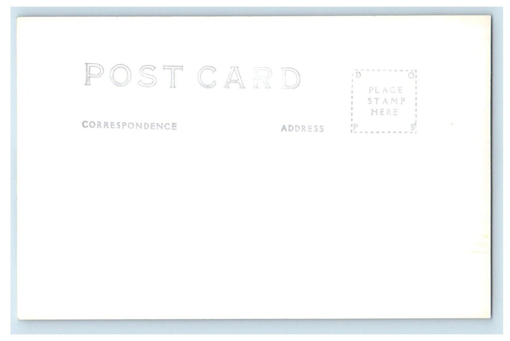c1930's Trail Ridge Road Big Rock Rocky Mt. National Park CO RPPC Photo Postcard
