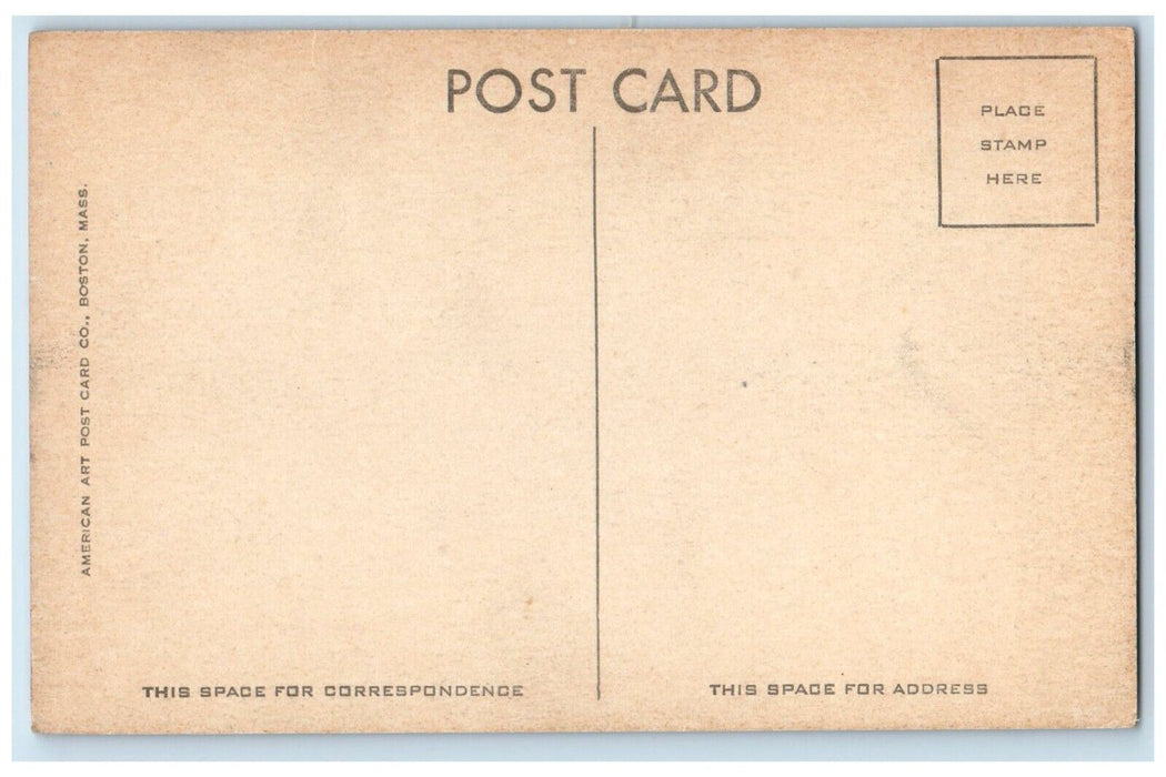 c1910's View Of Lake Boats Magunticook Maine ME Unposted Antique Postcard