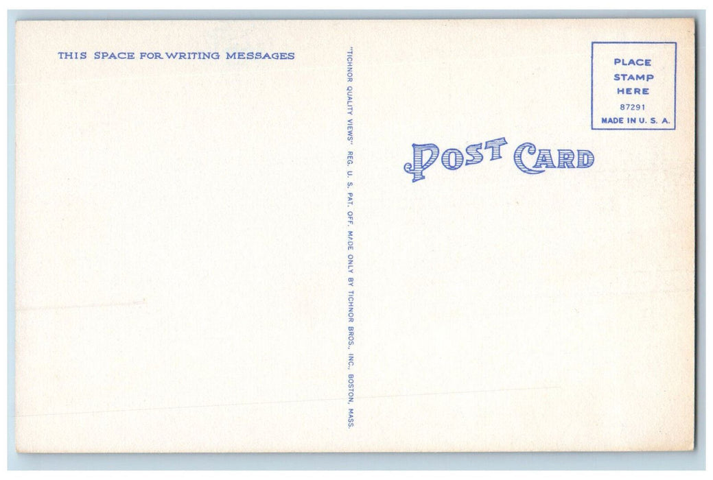 c1950's College, Woolworth Co Campus Colby College Waterville Maine ME Postcard
