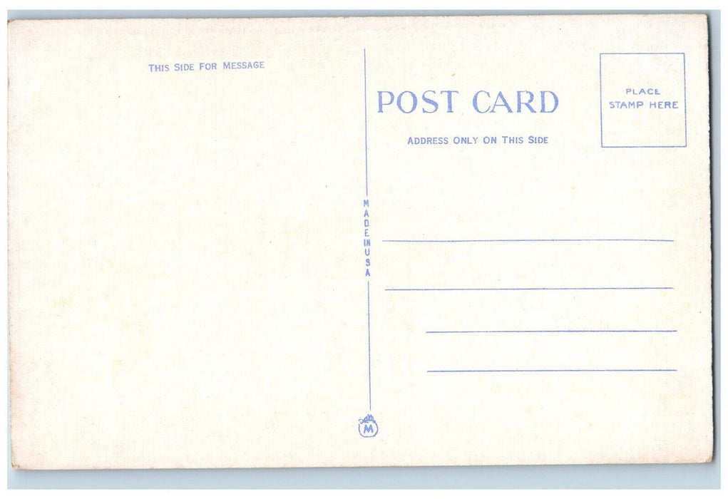 c1920's Entrance to Chapel Colby College Waterville Maine ME Unposted Postcard