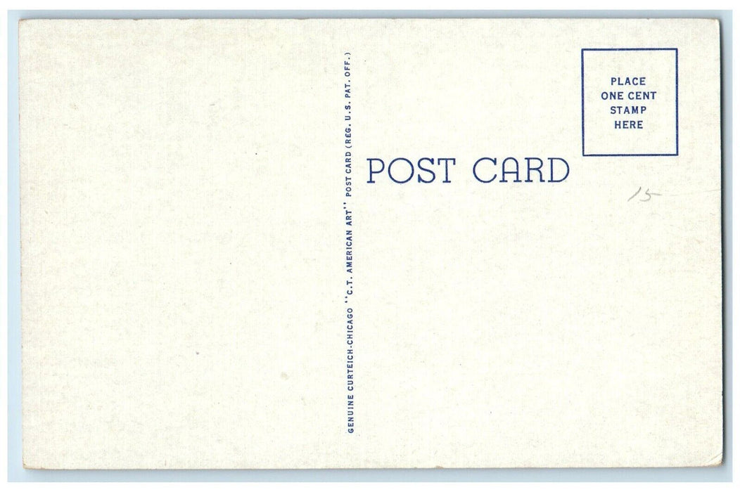 c1930's St. Mary's Church Rectory Convent And School Biddeford Maine ME Postcard