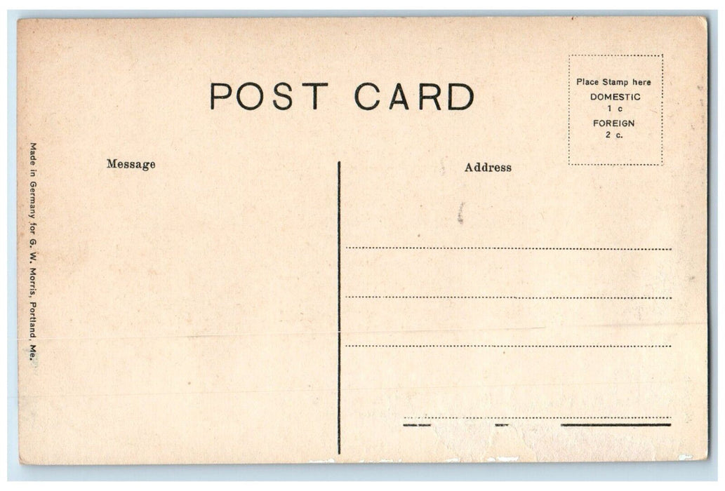 c1910's Main Street Hardware Stores Horse And Wagon Belfast Maine ME Postcard