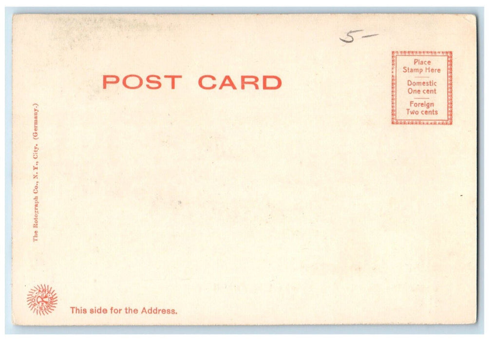 c1905 The Boat Landing Canobie Lake Park New Hampshire NH Rotograph Postcard