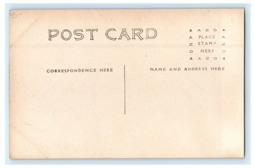 c1910's Goddard Seminary Building Barre Vermont VT RPPC Photo Antique Postcard