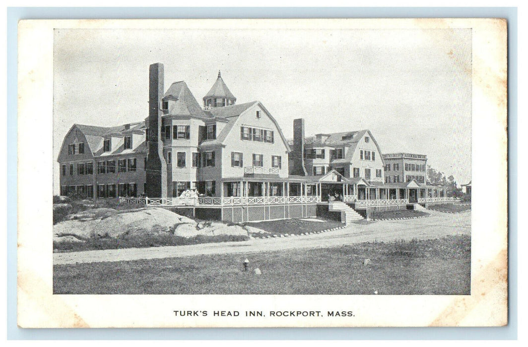 c1910s Turk's Head Inn, Rockport Massachusetts MA Antique Unposted Postcard