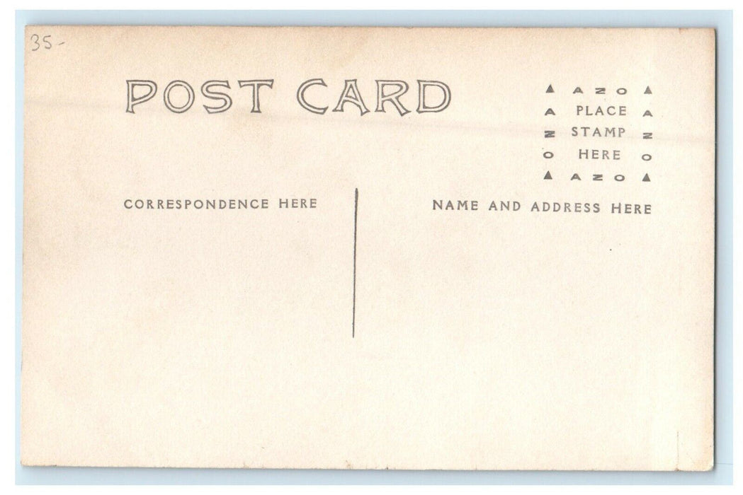 c1910's Aldrich Public Library Building Barre Vermont VT RPPC Photo Postcard