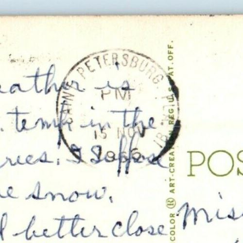 First Presbyterian Church St. Petersburg Florida FL The Sunshine City Postcard