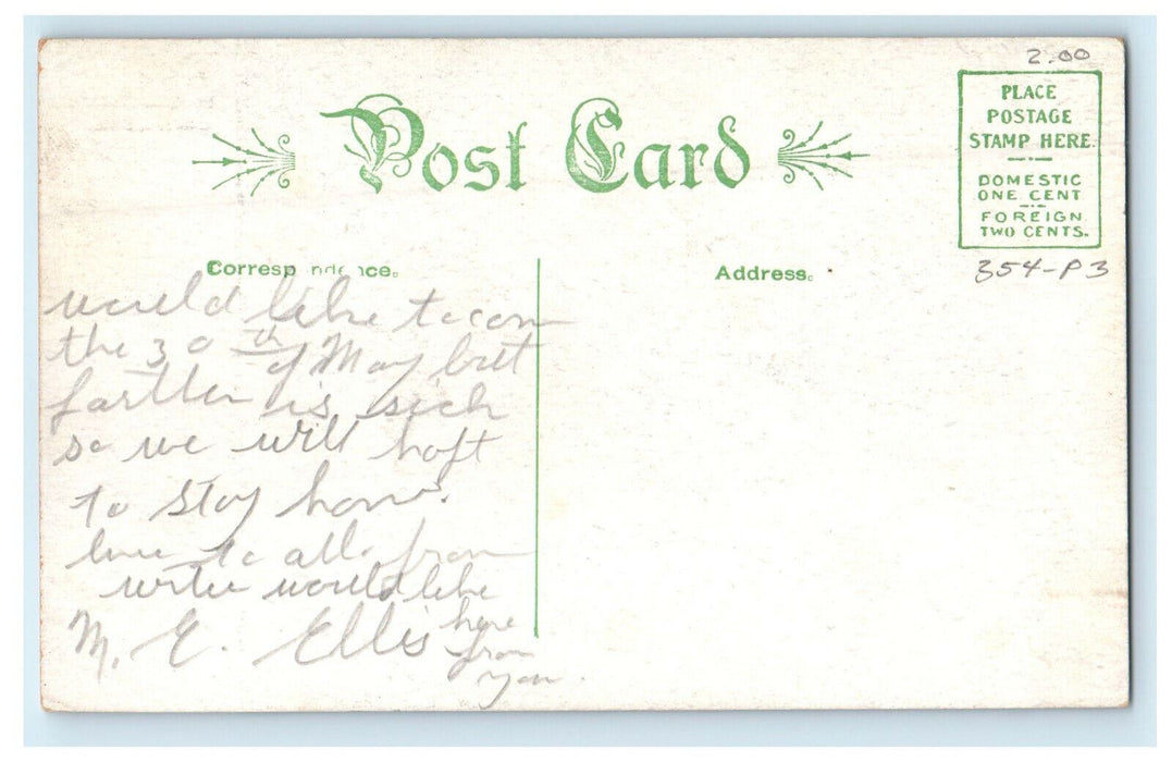 c1910s Ruins of Business Section, Chelsea Massachusetts MA Antique Postcard