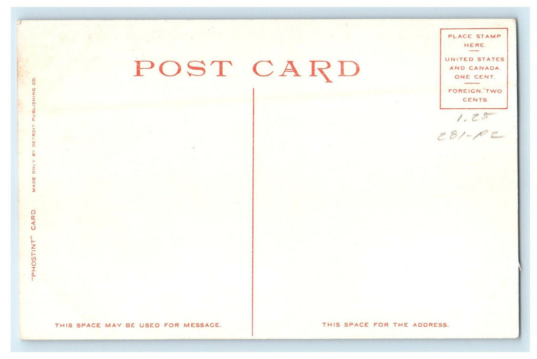 c1910s Main Street, Williamstown Massachusetts MA Unposted Postcard