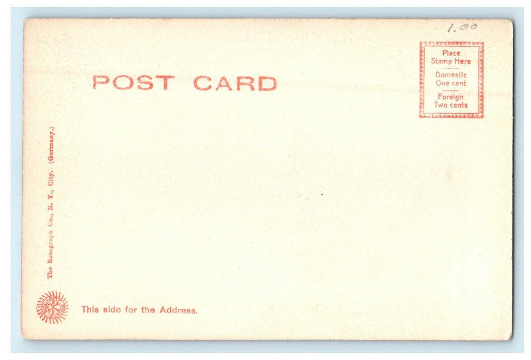 c1905s Morgan Hall, Williams College, Williamstown Massachusetts MA Postcard