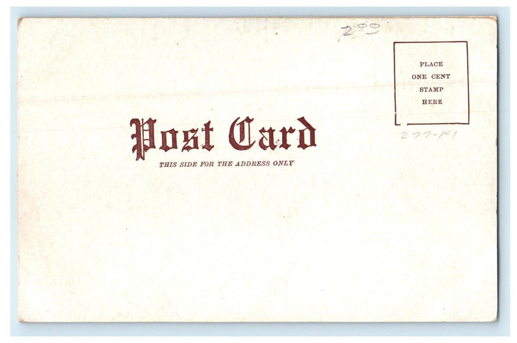 c1905s Leaf Design Longfellows Home Cambridge Massachusetts MA Unposted Postcard