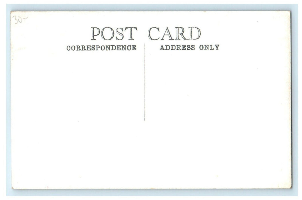 c1910's View Of Lake Willoughby Vermont VT, Cows RPPC Photo Antique Postcard