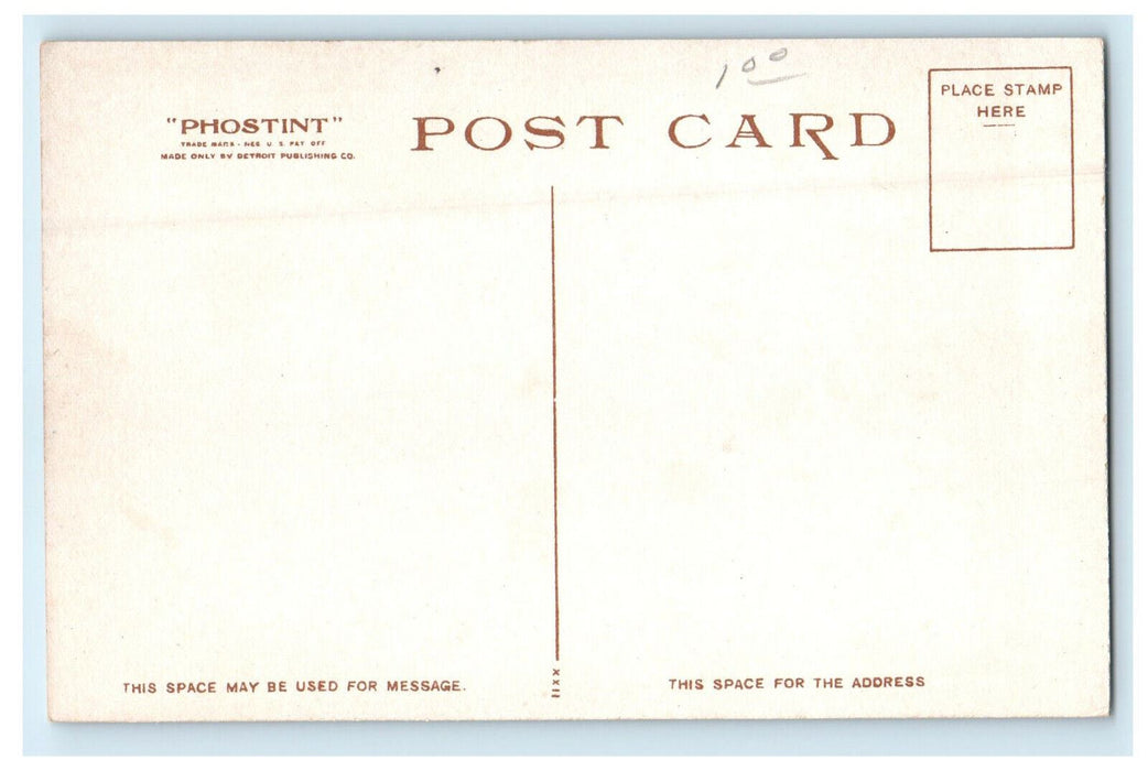 c1910s House of the Seven Gables, Salem Massachusetts MA Phostint Postcard