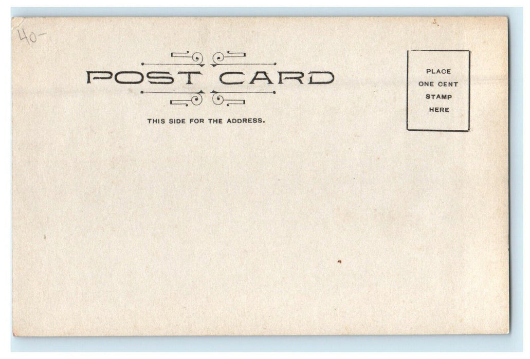 c1905 Congregational Church Gilbertville Massachusetts MA RPPC Photo Postcard