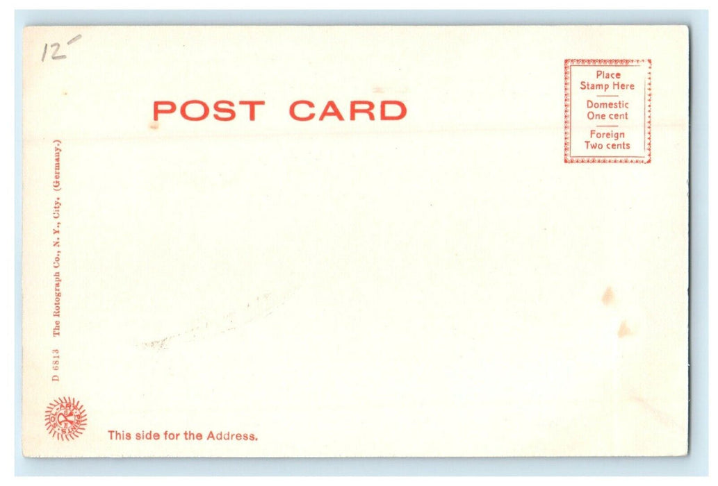 c1905 Main Street Barnstable Massachusetts MA Rotograph Undivided Back Postcard