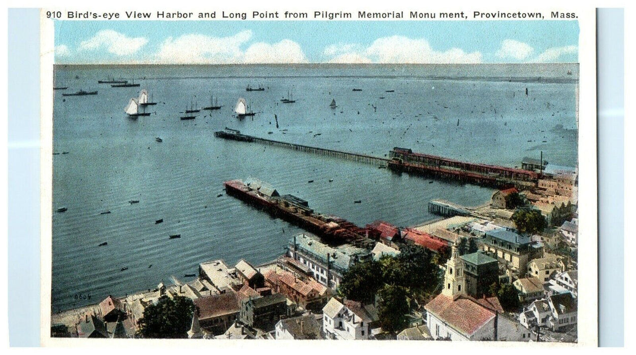 1911 Pilgrim Memorial Monument, Provincetown, Massachusetts MA Postcard