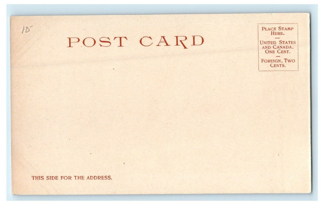 c1910 Home Of Paul Reverse Boston Massachusetts MA Antique Unposted Postcard