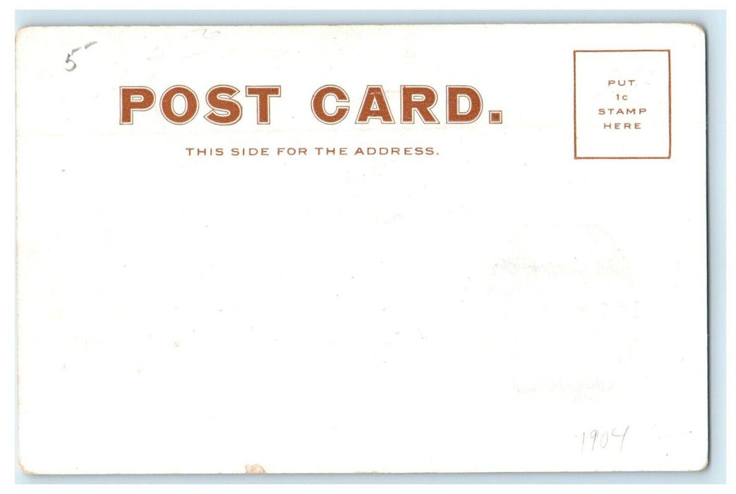 1905 Governor William L. Douglas Massachusetts MA Political Advertising Postcard