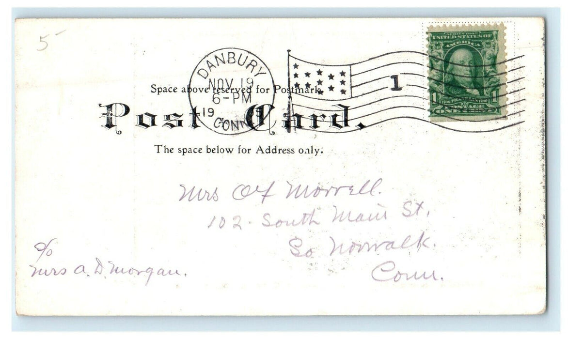 1905 Methodist Episcopal & Parsonage, Great Barrington Massachusetts MA Postcard