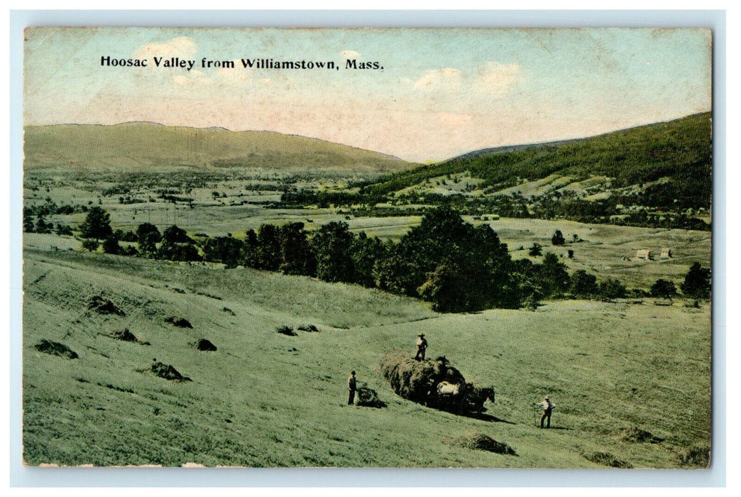 c1910s Hoosac Valley from Williamstown Massachusetts MA Unposted Postcard