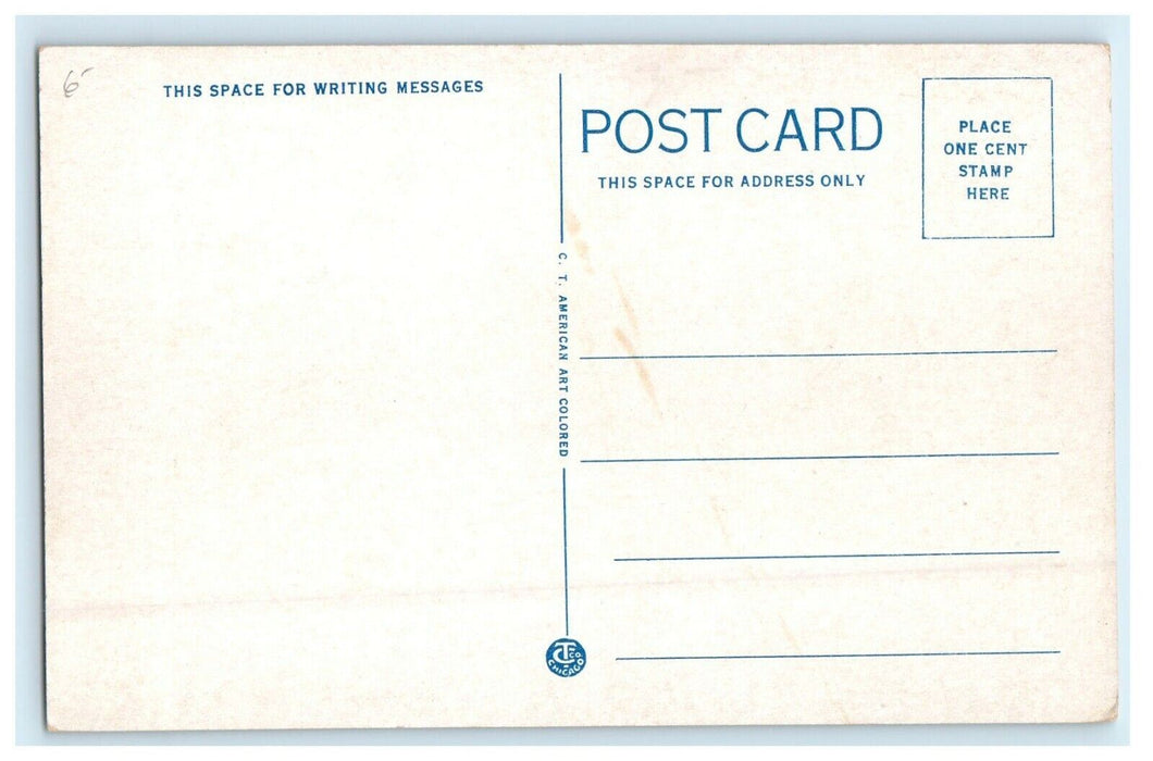 1912 Concord Street, Framingham Massachusetts MA Antique Postcard
