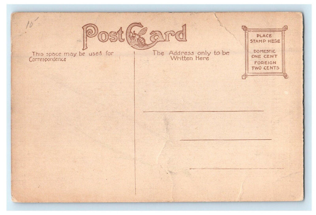 1911 Swings and Skating Rinks, Whalom Park Fitchburg Massachusetts MA Postcard