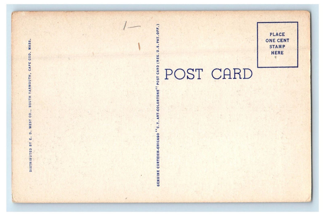 c1940s Swifts Beach, Cape Cod, Massachusetts MA Unposted Vintage Postcard